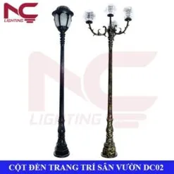 Sản phẩm Cot den trang tri san vuon DC02 247x247 — NC Lighting - Công ty TNHH Cơ Điện Và Chiếu Sáng Đô Thị Việt Nam — MST 0106985692