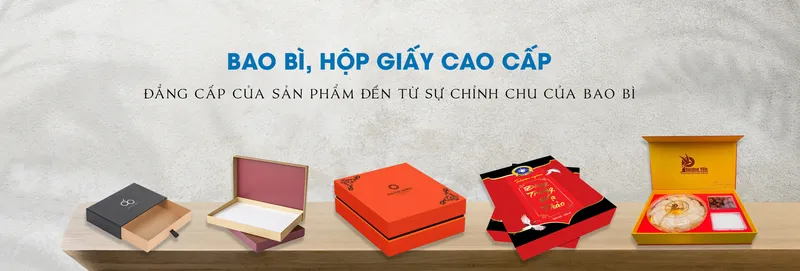 Sản phẩm bao bi hop cao cap blue — Bao Bì PKG Việt Nam - Công Ty TNHH Xuất Nhập Khẩu PKG Việt Nam — MST 0107001221
