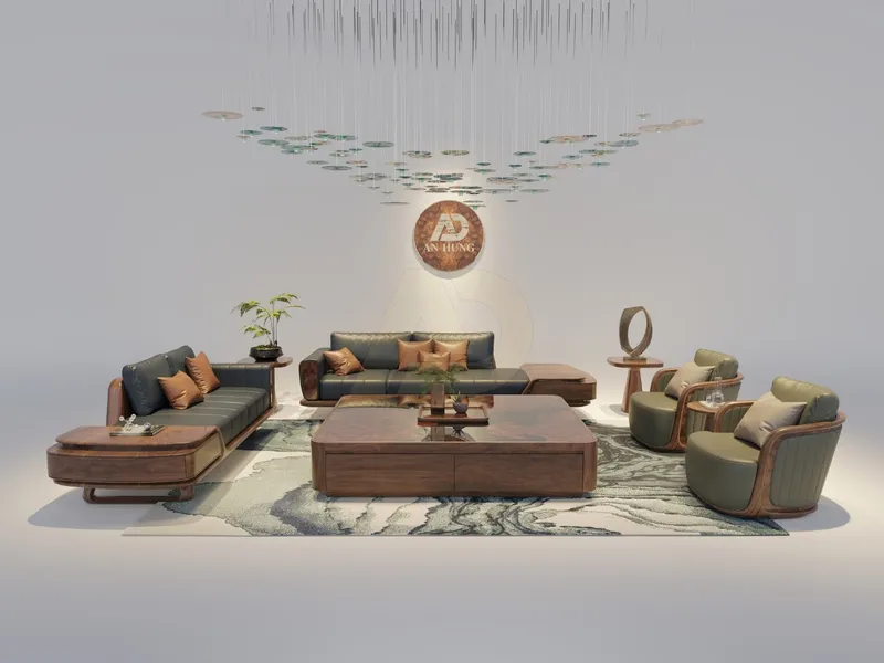 Sản phẩm sofa go oc cho 10 — Nội Thất An Hưng - Công Ty TNHH Sản Xuất Nội Thất An Hưng — MST 0107017623