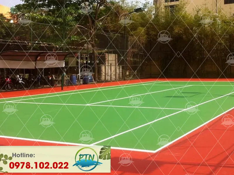Sản phẩm san tennis Lilama tai Ha Dong2 — Cỏ Nhân Tạo Cao Nguyễn - Công Ty TNHH Đầu Tư Và Thương Mại Cao Nguyễn — MST 0107072374