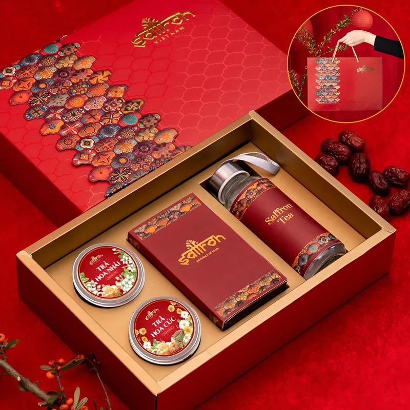 Sản phẩm hop qua tet phuc hoa 2 — Quà Tặng Saffron - Công Ty Cổ Phần Saffron Việt Nam — MST 0107074910