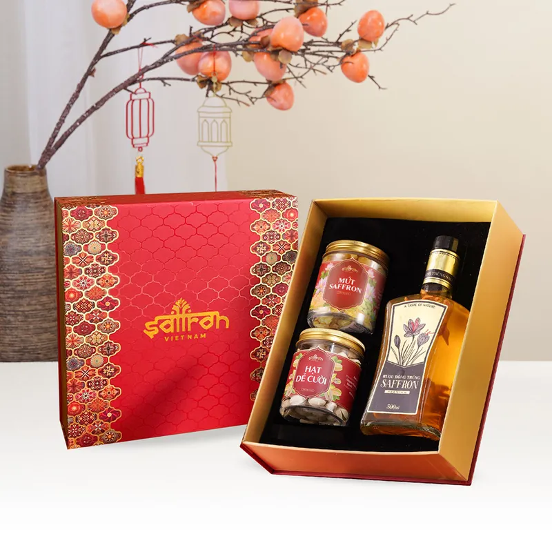 Sản phẩm set qua tet doan vien 1 2 — Quà Tặng Saffron - Công Ty Cổ Phần Saffron Việt Nam — MST 0107074910