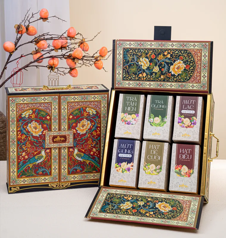 Sản phẩm Set Qua Jamie 1x — Quà Tặng Saffron - Công Ty Cổ Phần Saffron Việt Nam — MST 0107074910