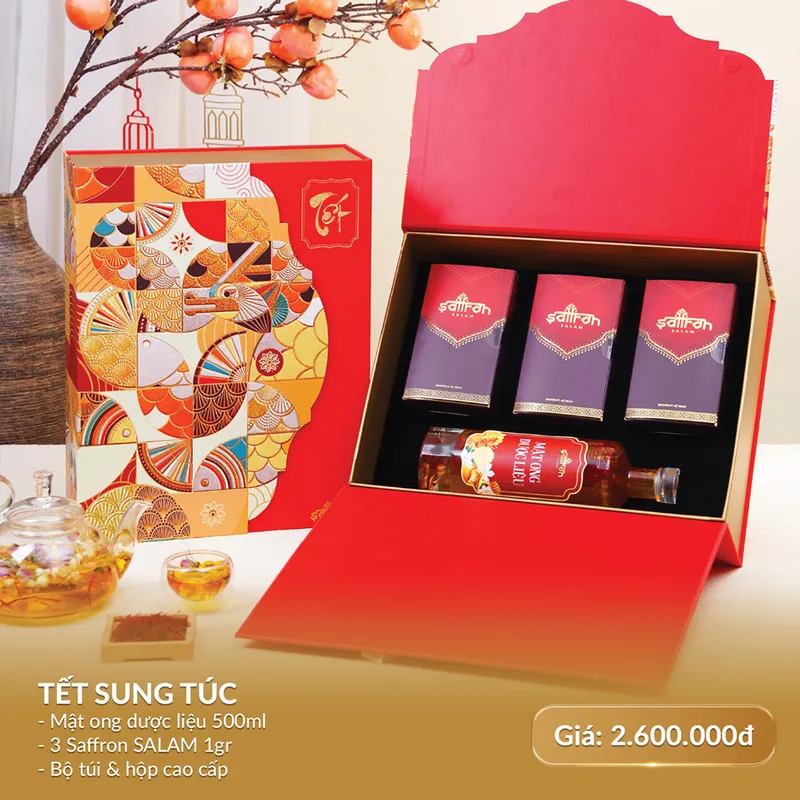 Sản phẩm set qua tet sung tuc — Quà Tặng Saffron - Công Ty Cổ Phần Saffron Việt Nam — MST 0107074910