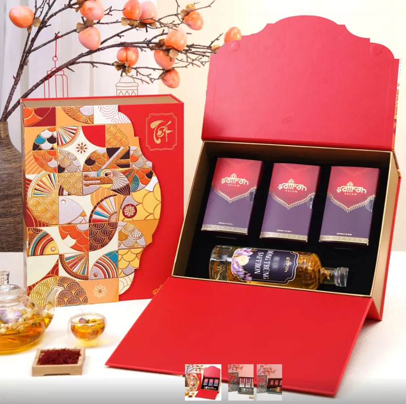 Sản phẩm set quà tét dẹp dẹps — Quà Tặng Saffron - Công Ty Cổ Phần Saffron Việt Nam — MST 0107074910