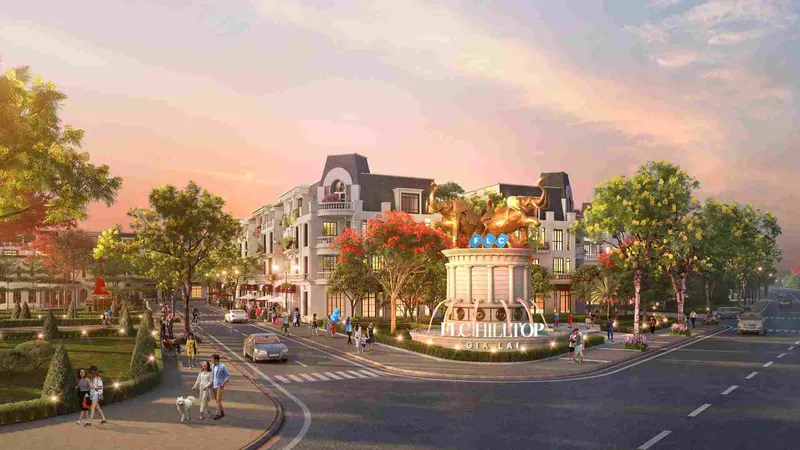 Sản phẩm Phối Cảnh FLC Hilltop Gia Lai — Công Ty Cổ Phần Đầu Tư Và Phát Triển Kim Cương — MST 0107124248