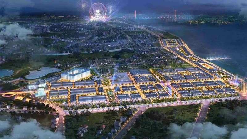 Sản phẩm Ảnh Ban Đêm FLC Tropical City — Công Ty Cổ Phần Đầu Tư Và Phát Triển Kim Cương — MST 0107124248