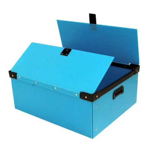 Sản phẩm Thung danpla 2 ngan 500x500 — Công Ty TNHH Nhựa Tân Hợp Phát — MST 0107284481