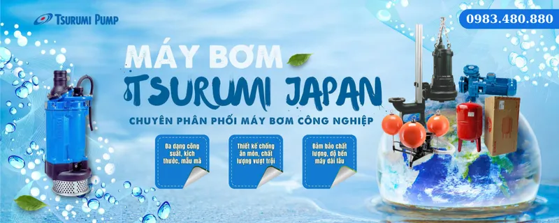 Sản phẩm may bom nuoc thai Tsurumi com vn 1024x410 — Công Ty Cổ Phần Matra Quốc Tế — MST 0107298981