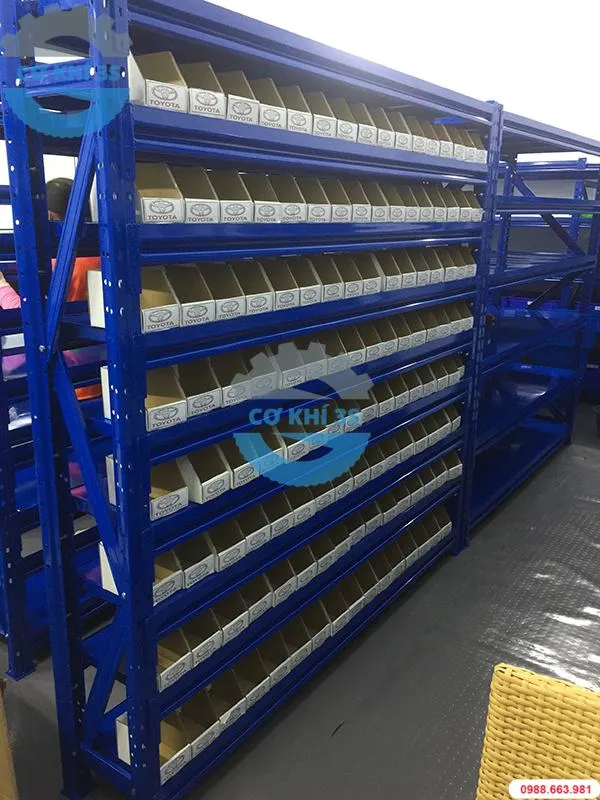 Sản phẩm cokhi3s Ke hang trung de phu tung — Công Ty TNHH Sản Xuất Và Thương Mại Công Nghiệp 3S — MST 0107316687
