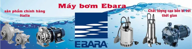 Sản phẩm bom ebara — Máy Bơm NTP - Công Ty TNHH Thiết Bị Công Nghiệp Nhất Tâm Phát — MST 0107332600