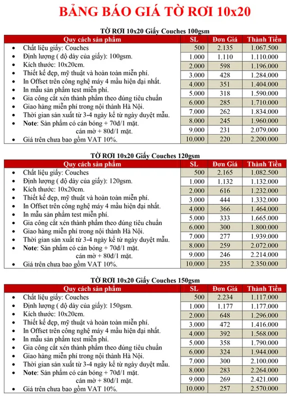 Sản phẩm 8924bao gia in to roi 10x20 1 — In Lạc Hồng - Công Ty Cổ Phần In Lạc Hồng — MST 0107332671
