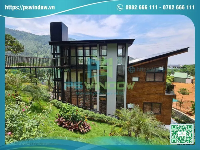 Sản phẩm cong trinh cua nhom cao cap pswindow 1 1 — Cửa PS Window - Công Ty Cổ Phần Đầu Tư Và Xây Dựng Phong Sơn — MST 0107340802