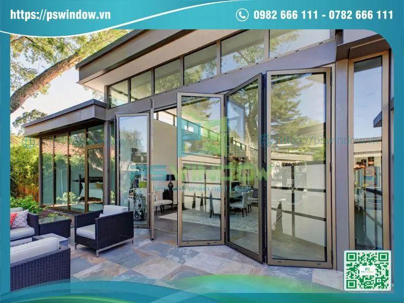 Sản phẩm cua nhom cau cach nhiet 1 — Cửa PS Window - Công Ty Cổ Phần Đầu Tư Và Xây Dựng Phong Sơn — MST 0107340802