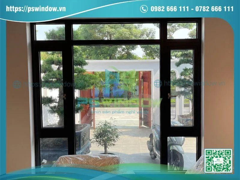 Sản phẩm cua so mo hat vach kinh co dinh 1 — Cửa PS Window - Công Ty Cổ Phần Đầu Tư Và Xây Dựng Phong Sơn — MST 0107340802