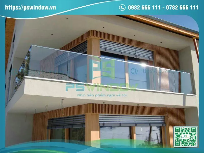 Sản phẩm lan can kinh pswindow 19 — Cửa PS Window - Công Ty Cổ Phần Đầu Tư Và Xây Dựng Phong Sơn — MST 0107340802