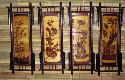 Sản phẩm  uploaded sanpham Tranh_M19_cr_420x270.JPG — Công Ty TNHH Xây Dựng Nội Thất Tre Việt — MST 0107341891