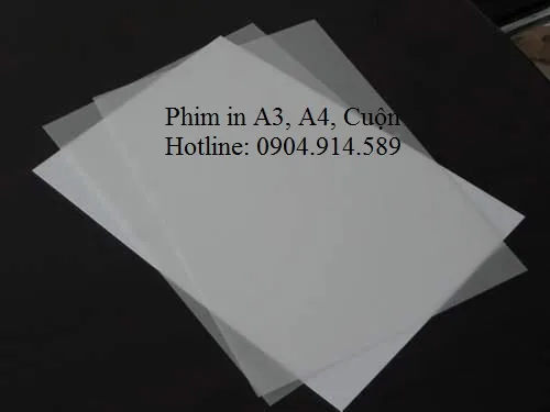 Sản phẩm phim in — Thiết Bị Vật Tư In Vải HT - Công Ty TNHH Sản Xuất Và Kinh Doanh HT Việt Nam — MST 0107351681