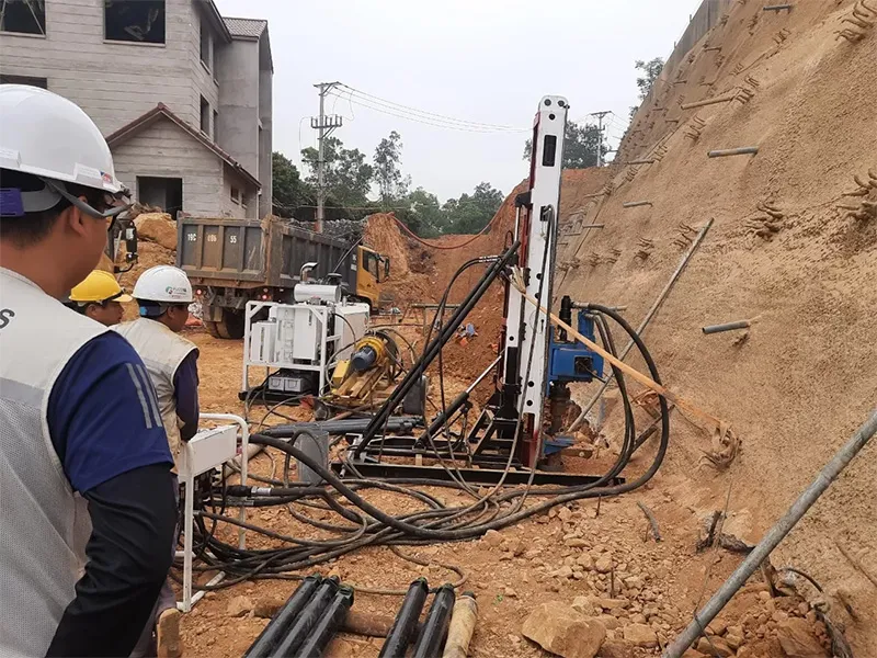 Sản phẩm thi cong coc micropile — Công Ty Cổ Phần Xây Dựng Và Dịch Vụ DHD Việt Nam — MST 0107362203