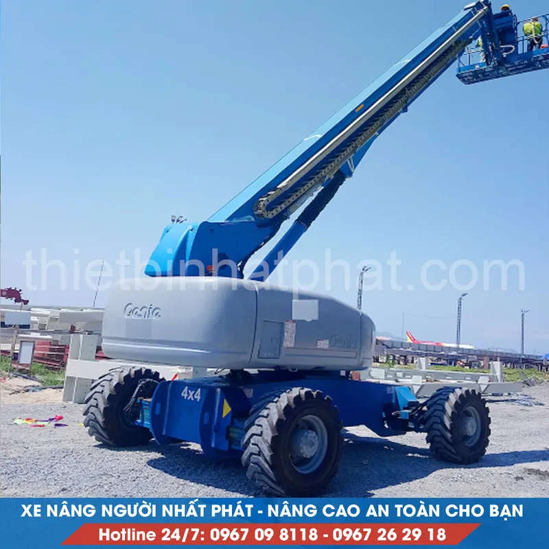 Sản phẩm xe nang nguoi tu hanh genie s125 — Công Ty TNHH Thiết Bị Công Trình Nhất Phát — MST 0107363253