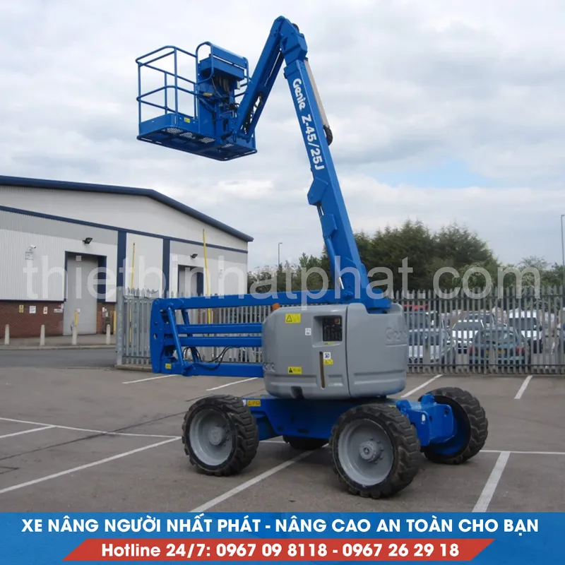 Sản phẩm xe nang nguoi tu hanh genie z4525 IC — Công Ty TNHH Thiết Bị Công Trình Nhất Phát — MST 0107363253