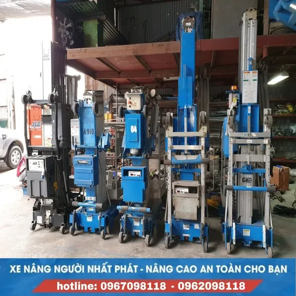Sản phẩm thang nang AWP 7(1) — Công Ty TNHH Thiết Bị Công Trình Nhất Phát — MST 0107363253