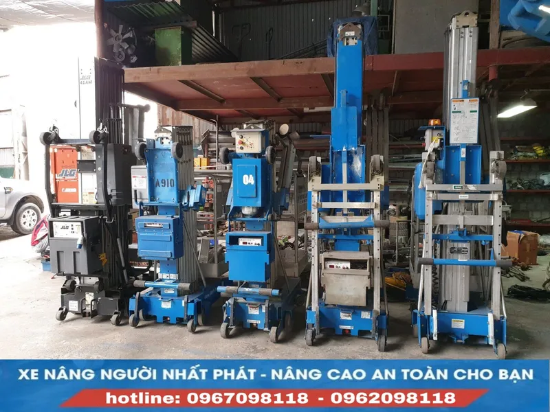 Sản phẩm thang nang AWP 7 — Công Ty TNHH Thiết Bị Công Trình Nhất Phát — MST 0107363253