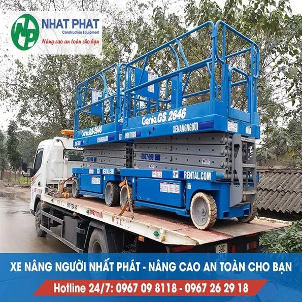 Sản phẩm xe nang nguoi tu hanh gs2646 122 — Công Ty TNHH Thiết Bị Công Trình Nhất Phát — MST 0107363253
