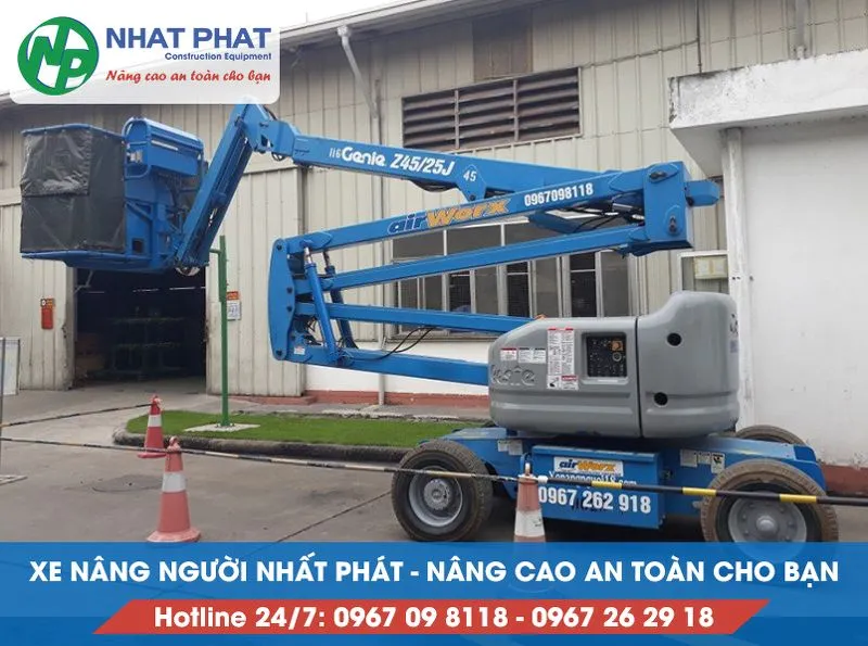 Sản phẩm xe_na__ng_genie_z45_25_dc3 — Công Ty TNHH Thiết Bị Công Trình Nhất Phát — MST 0107363253