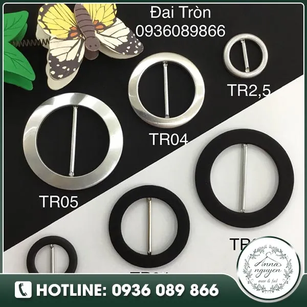 Sản phẩm Set 10 bo Phoi xuong lam khoen that lung boc vai hinh tron — Phụ Liệu May Mặc Anna Nguyen - Công Ty TNHH Thời Trang Anna Nguyen — MST 0107370821