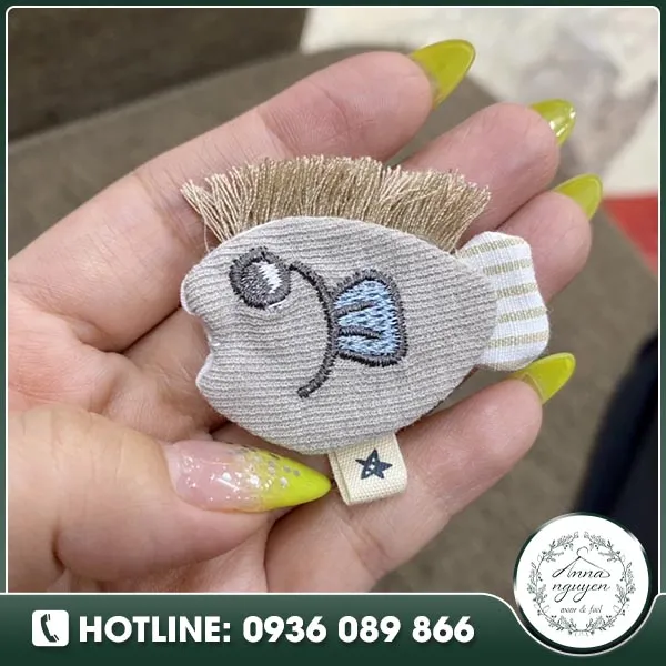 Sản phẩm phu kien may va handmade hinh chu ca 2 — Phụ Liệu May Mặc Anna Nguyen - Công Ty TNHH Thời Trang Anna Nguyen — MST 0107370821