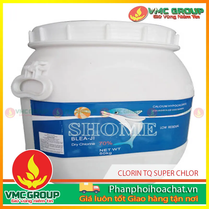Sản phẩm clorin trung quoc super chlor pphcvm 1 — Công Ty Cổ Phần VMCGroup Việt Nam — MST 0107381580