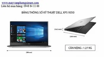 Sản phẩm Dell XPS 13 9350_small — Công Ty TNHH Thương Mại Và Công Nghệ Tin Học Tín Thành — MST 0107390264