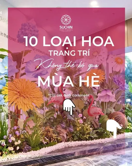 Sản phẩm mau hoa trang tri he — Công Ty TNHH TM Và DV SUCHIN — MST 0107394526