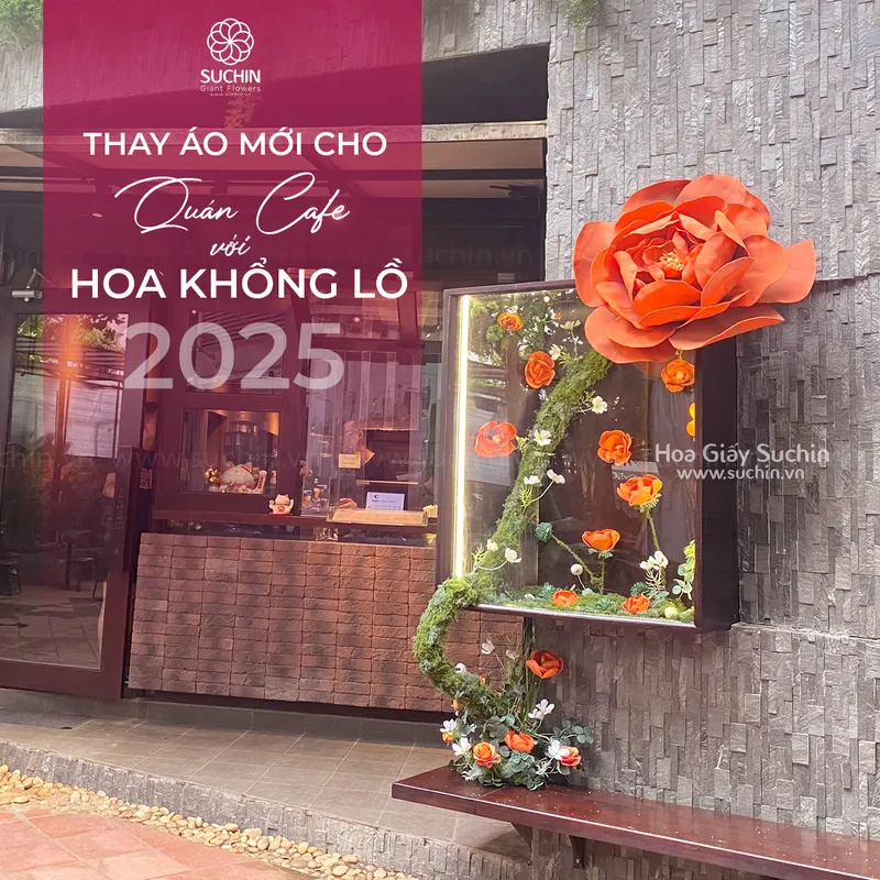 Sản phẩm trang tri quan cafe hoa khong lo — Công Ty TNHH TM Và DV SUCHIN — MST 0107394526