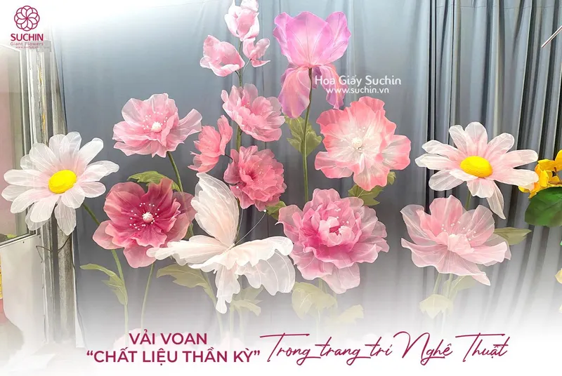 Sản phẩm vai voan trang tri — Công Ty TNHH TM Và DV SUCHIN — MST 0107394526