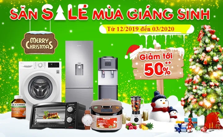 Sản phẩm noel am ap 720x445 — Công Ty TNHH Điện Máy Sao Việt — MST 0107405619