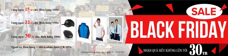Sản phẩm Black Friday — Đồng Phục Phú Hưng - Công Ty TNHH Kinh Doanh Thương Mại Và Xuất Nhập Khẩu Phú
Hưng — MST 0107407408