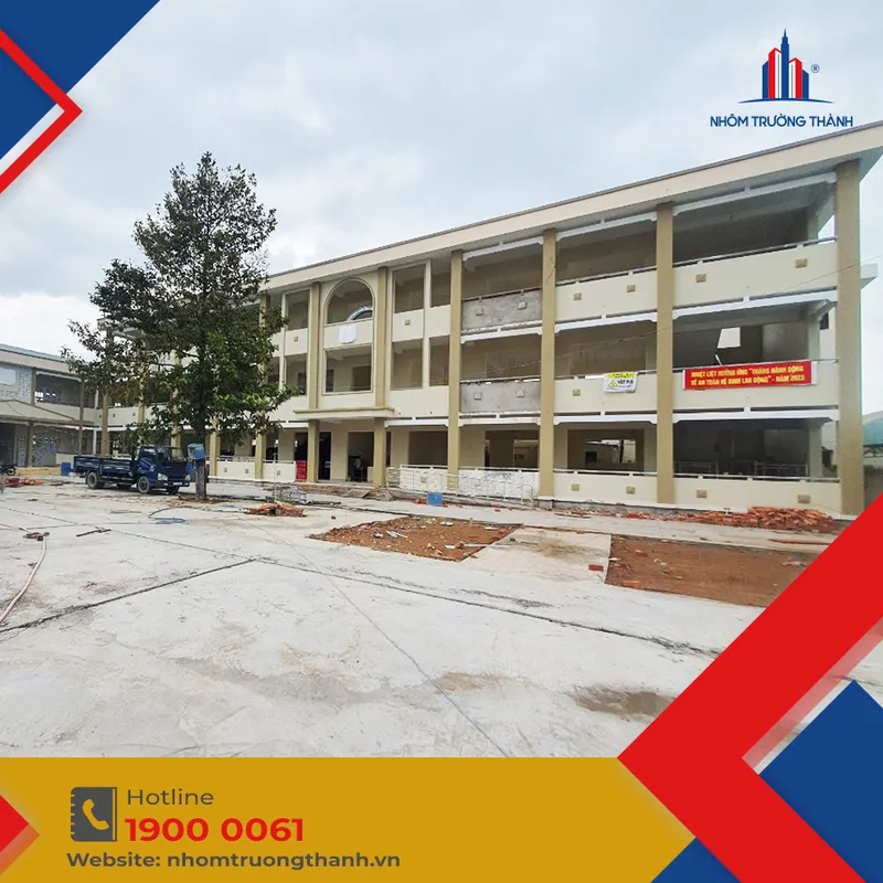 Sản phẩm truong thcs ben tre 1 — Công Ty TNHH Sản Xuất Nhôm Trường Thành — MST 0107434521
