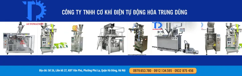 Sản phẩm ảnh bìa web — Công Ty TNHH Cơ Khí Điện Tự Động Hóa Trung Dũng — MST 0107447591