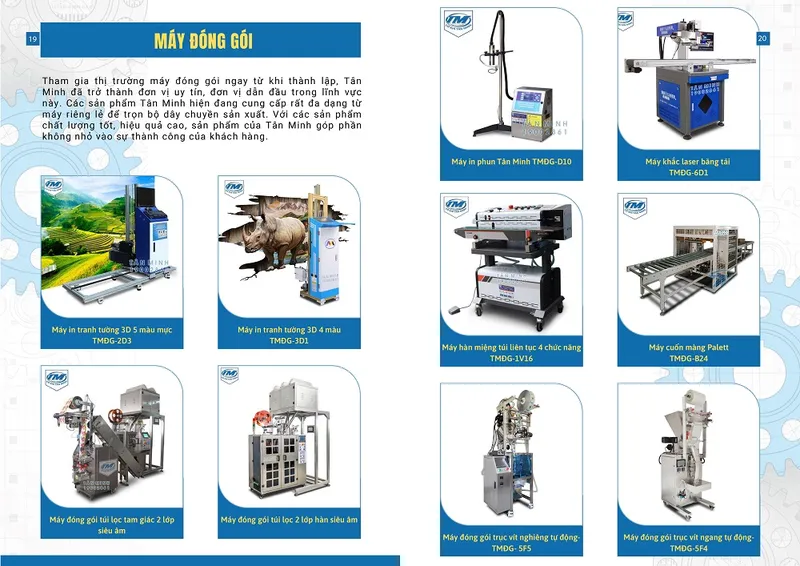 Sản phẩm 10X — Công Ty Cổ Phần Cơ Khí Tân Minh — MST 0107457737
