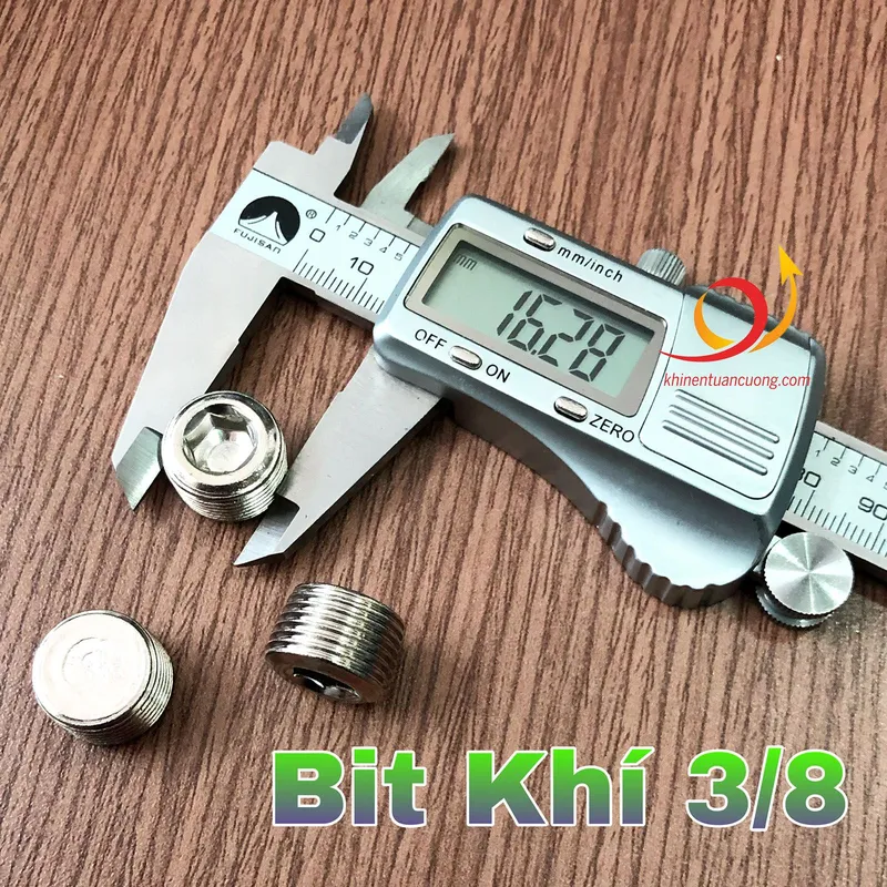 Sản phẩm anh thuc te oc bit khi inox ren 16mm 3 8 inch bk03 khinentuancuong — Cửa Hàng Khí Nén Tuấn Cường — MST 0107464861