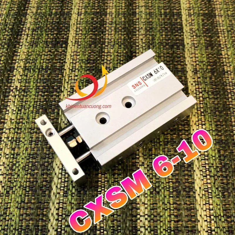 Sản phẩm anh thuc te xi lanh may khau trang cxsm6 10 tr6x10s sns 1 — Cửa Hàng Khí Nén Tuấn Cường — MST 0107464861