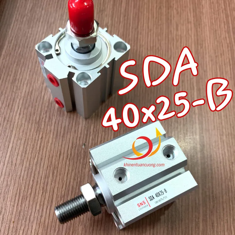 Sản phẩm anh thuc te xi lanh ren ngoai sda40x25 b sns tgn40x25 b — Cửa Hàng Khí Nén Tuấn Cường — MST 0107464861