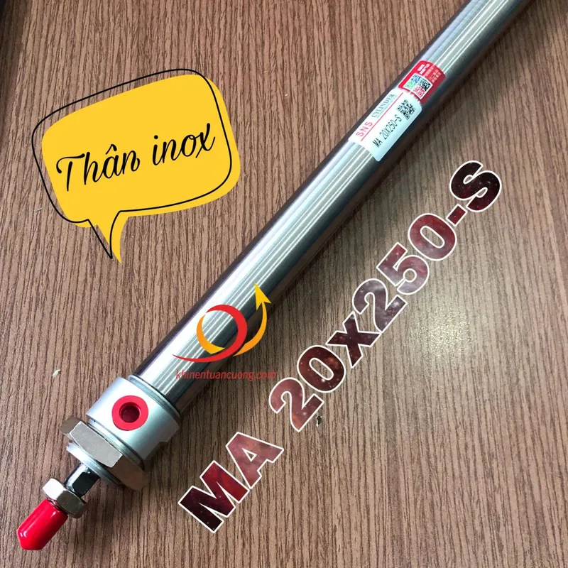 Sản phẩm anh thuc te xylanh inox ma20x250 s tga20x250 s tgm20x250 s 1 — Cửa Hàng Khí Nén Tuấn Cường — MST 0107464861
