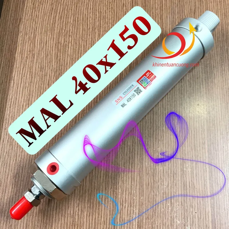 Sản phẩm anh thuc te xylanh tron than nhom mal 40x150 sns airtac tgm 40x150 stnc — Cửa Hàng Khí Nén Tuấn Cường — MST 0107464861