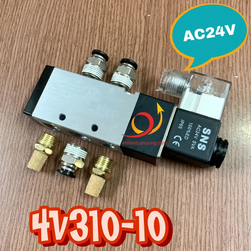 Sản phẩm anh thuc ve van dien tu 5 2 ac24v ma 4v310 10 sns airtac tg2531 10 24vac — Cửa Hàng Khí Nén Tuấn Cường — MST 0107464861
