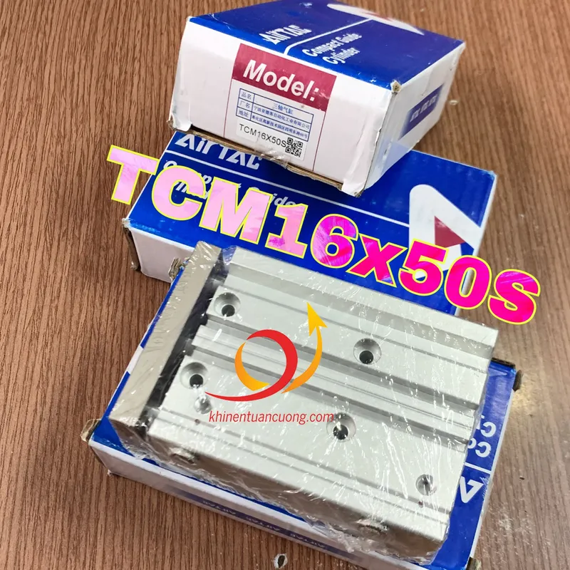 Sản phẩm anh thuc te xylanh 3 ty cao cap Airtac Dai Loan TCM16x50S hoac TCL16x50S — Cửa Hàng Khí Nén Tuấn Cường — MST 0107464861