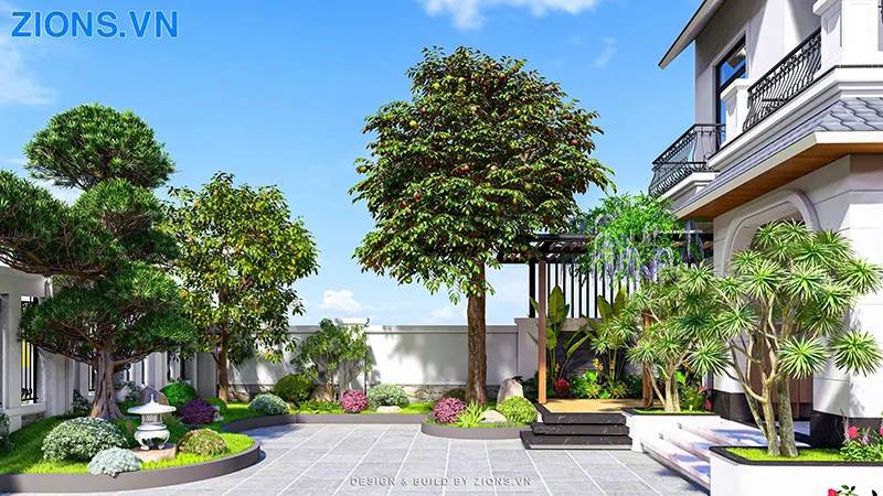 Sản phẩm thiet ke thi cong san vuon — Công Ty TNHH Zions Việt — MST 0107469926