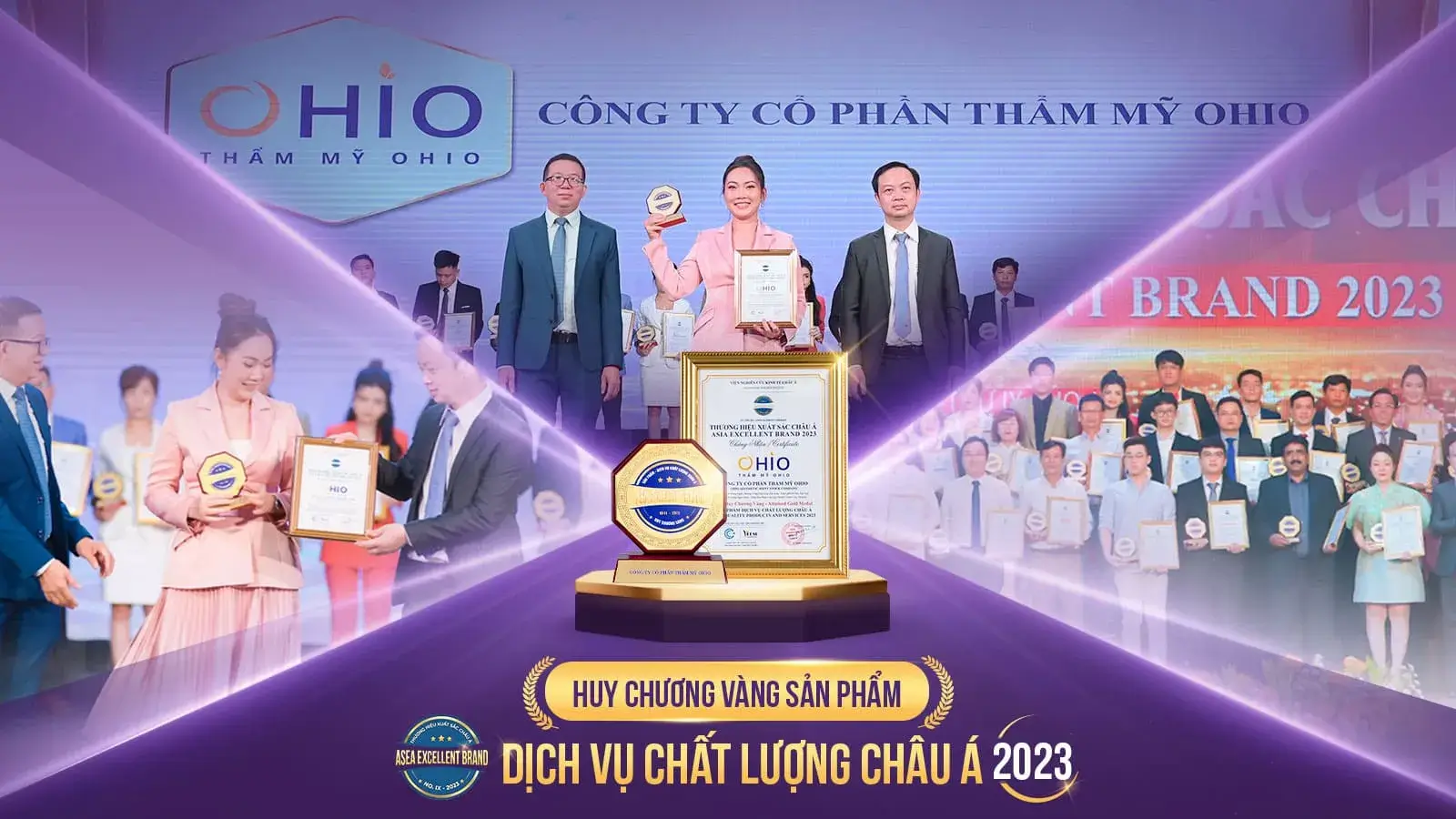 Sản phẩm giai thuong tham my ohio MB — Công Ty Cổ Phần Thẩm Mỹ OHIO — MST 0107475246